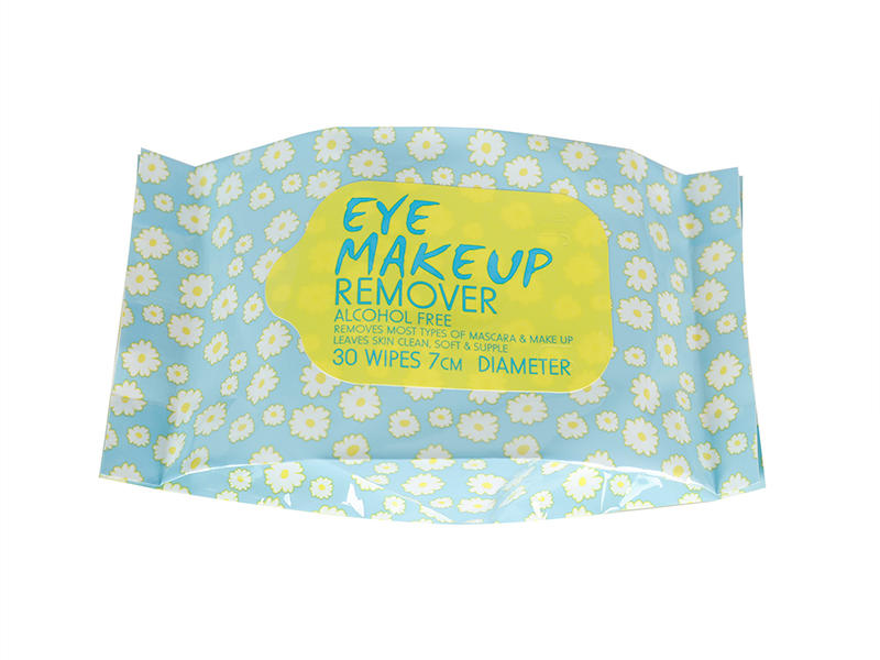 Natural eye makeup remover wipes